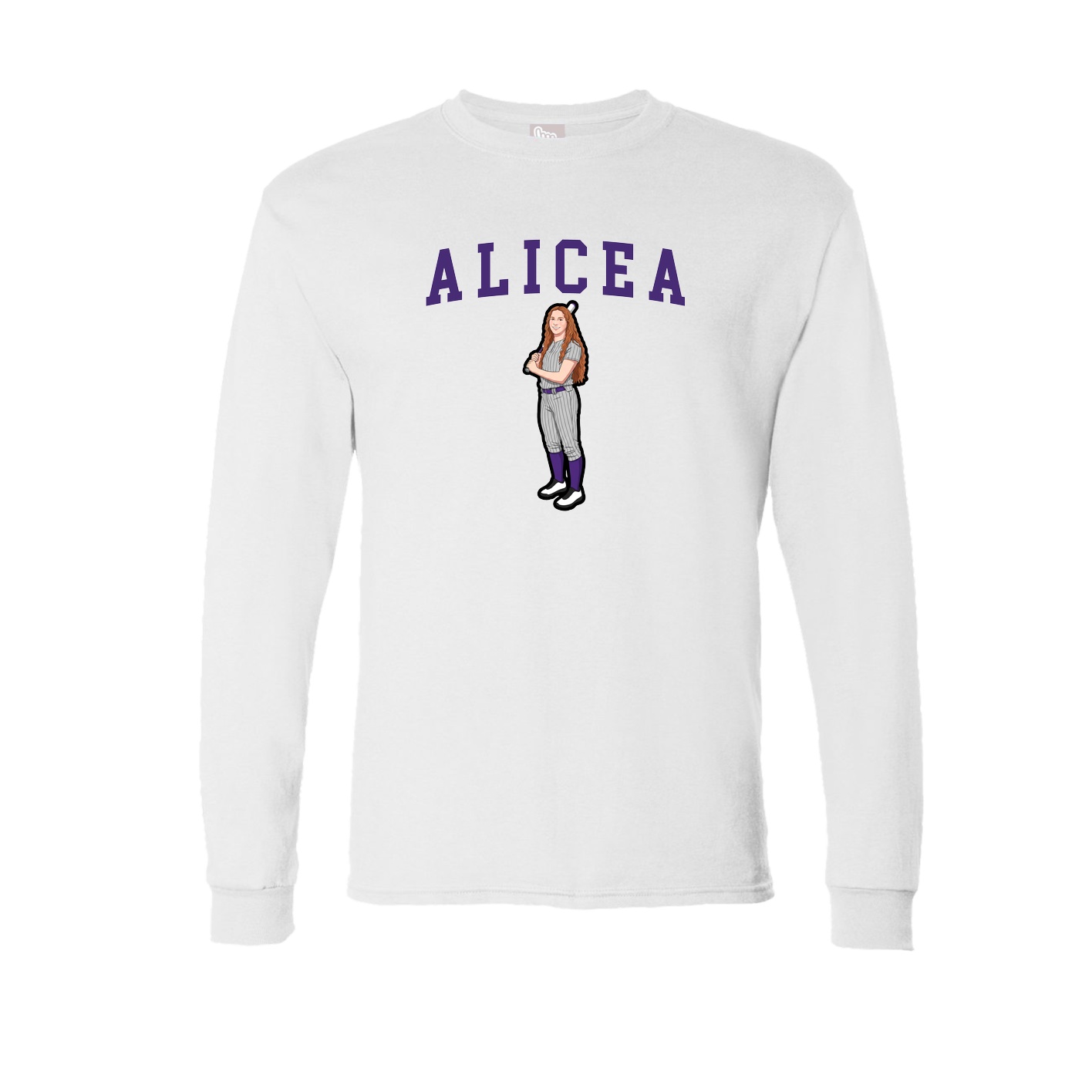 Long Sleeve Tee — Shirsey in White