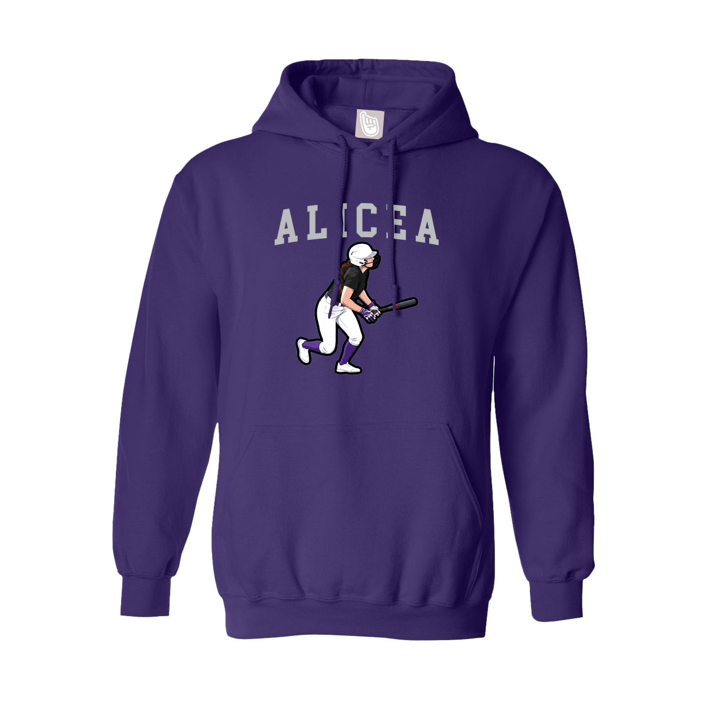 Hoodie — Shirsey in Purple