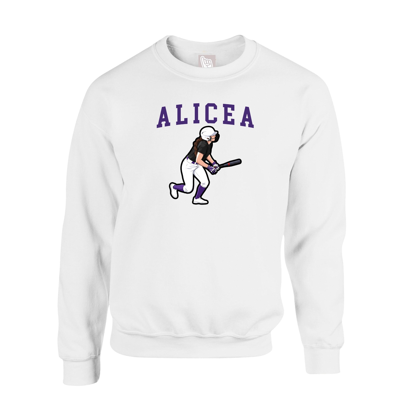 Fleece Crew — Shirsey in White