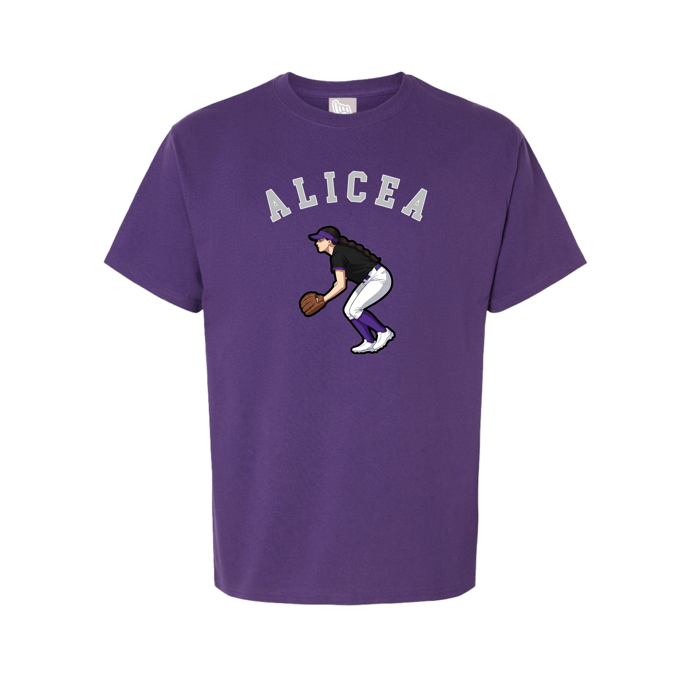 Youth Tee — Shirsey Arch in Purple