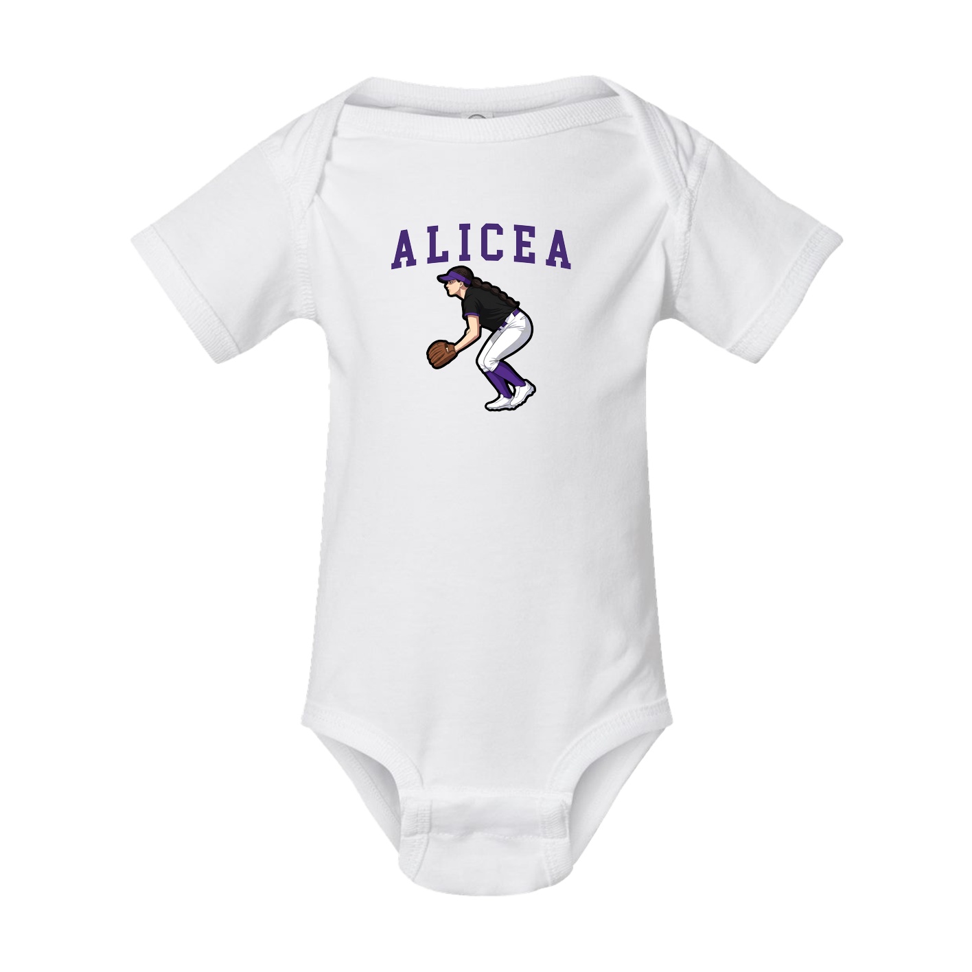 Baby Onesie — Shirsey in White