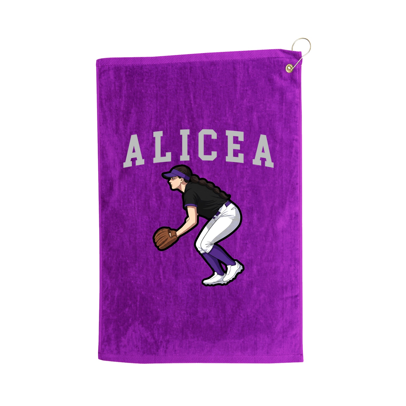 Golf Towel — Shirsey in Purple