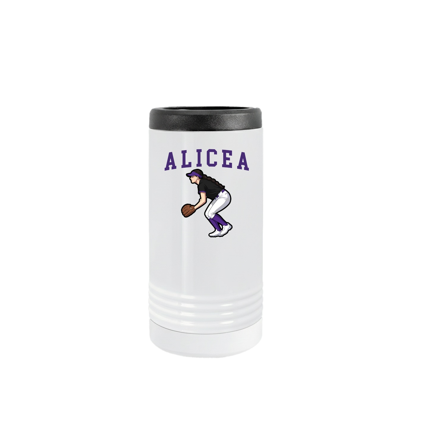 Slim Beverage Holder — Shirsey in White