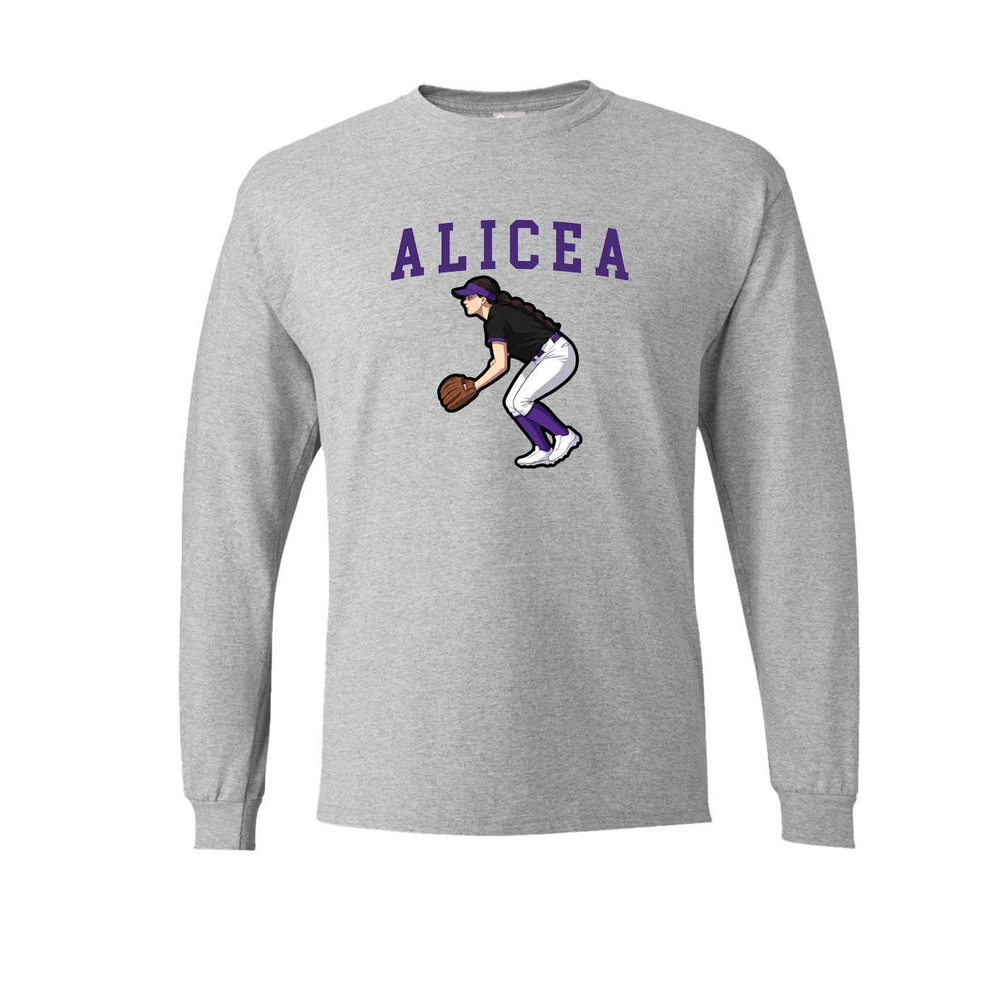 Long Sleeve Tee — Shirsey in Grey