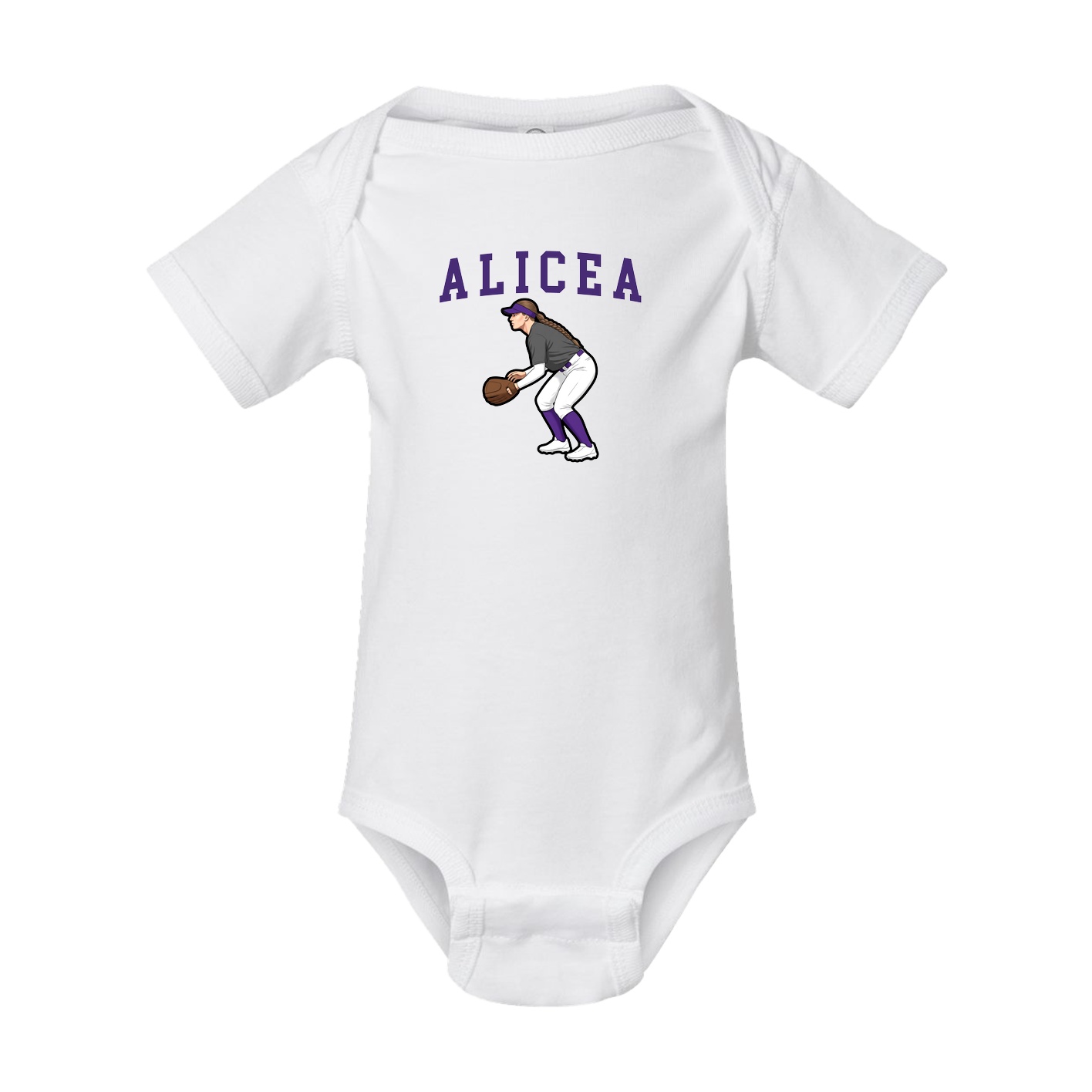 Baby Onesie — Shirsey in White