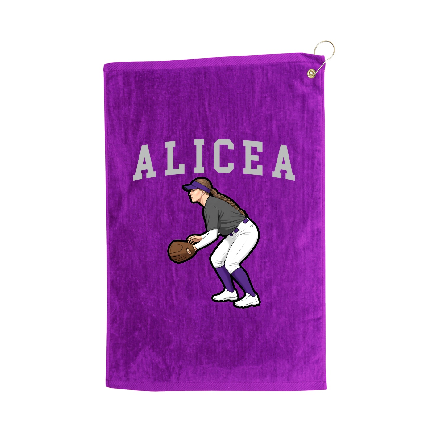 Golf Towel — Shirsey in Purple
