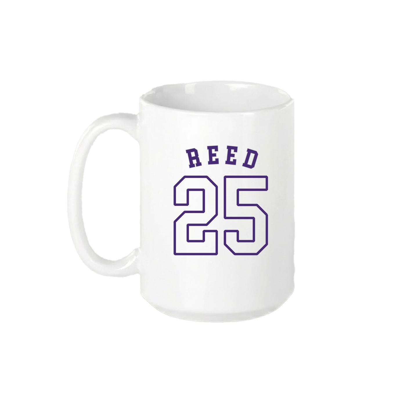 15oz Coffee Mug — Shirsey Arch in White