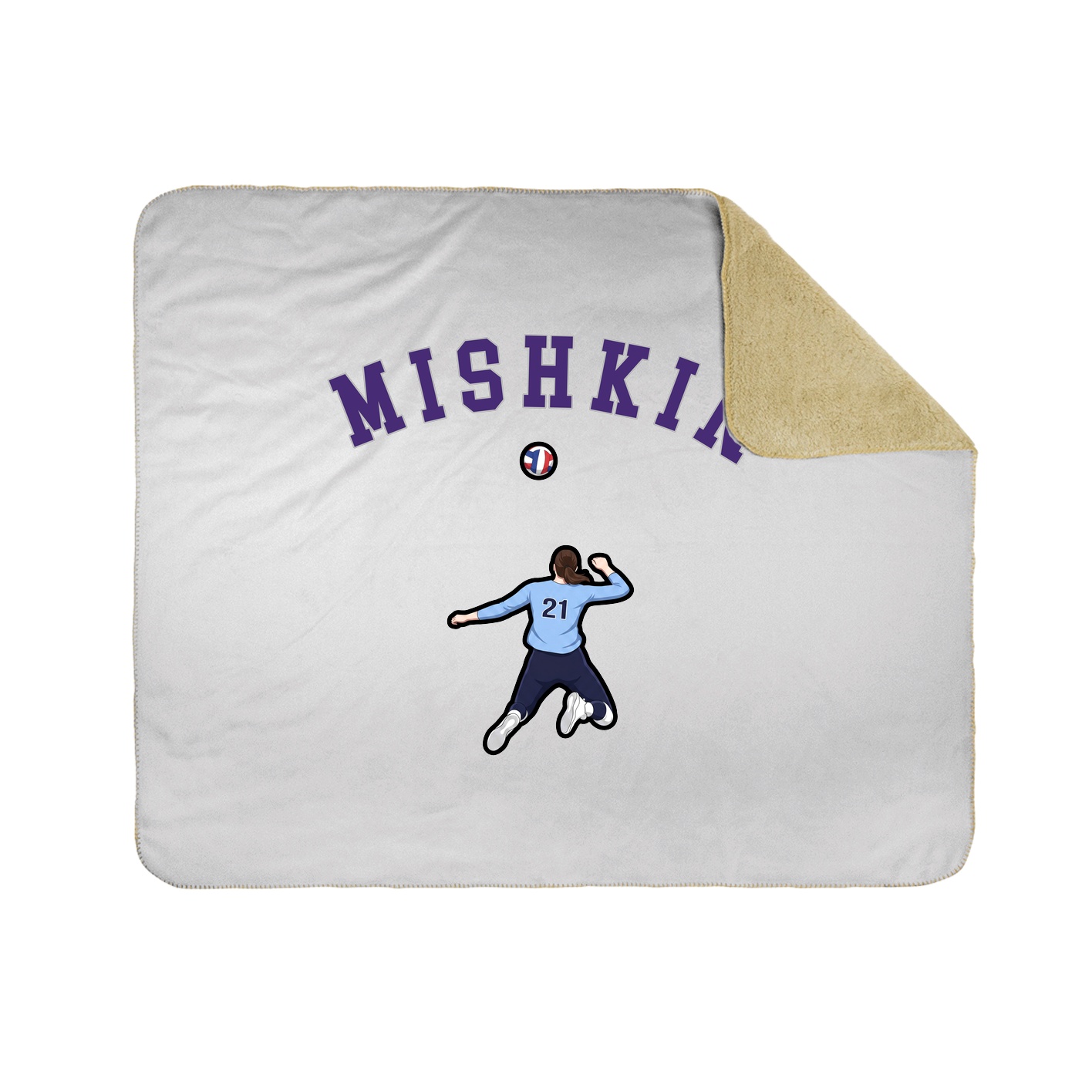 Throw Blanket — Shirsey Arch in White