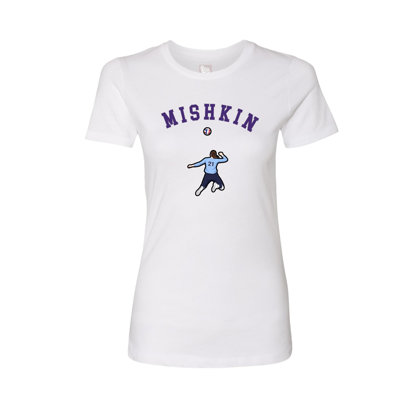 Womens Tee — Shirsey Arch in White