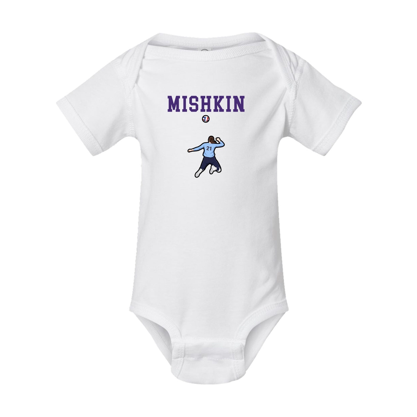 Baby Onesie — Shirsey in White