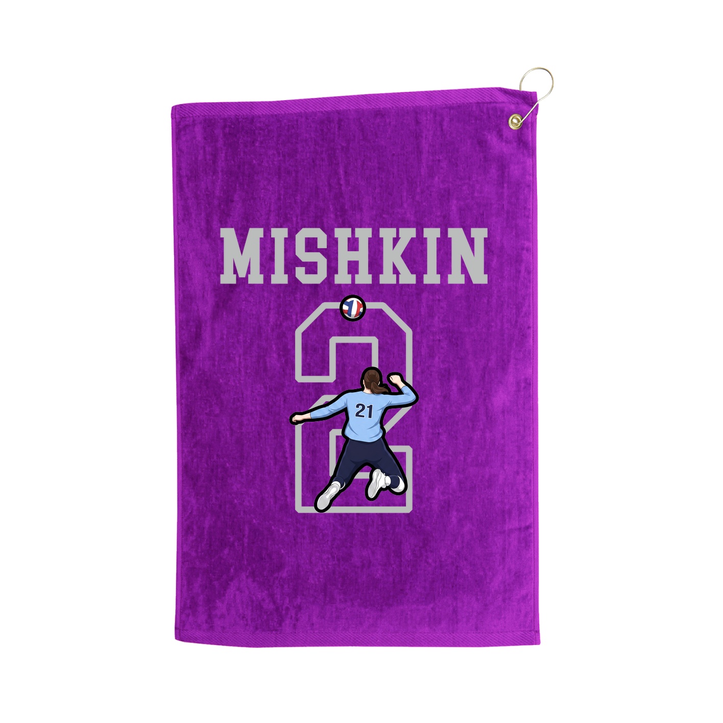 Golf Towel — Shirsey in Purple