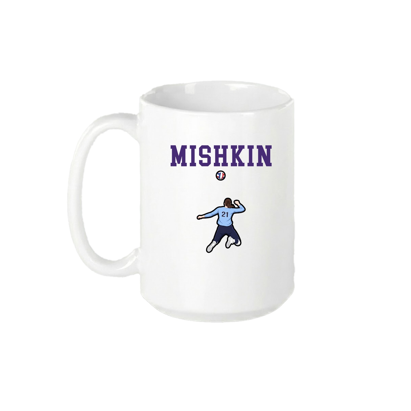 15oz Coffee Mug — Shirsey in White