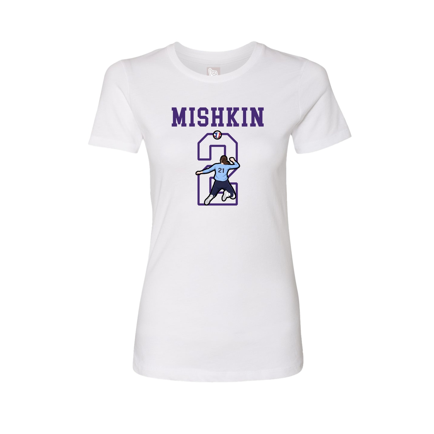 Fitted Women's Tee — Shirsey in White