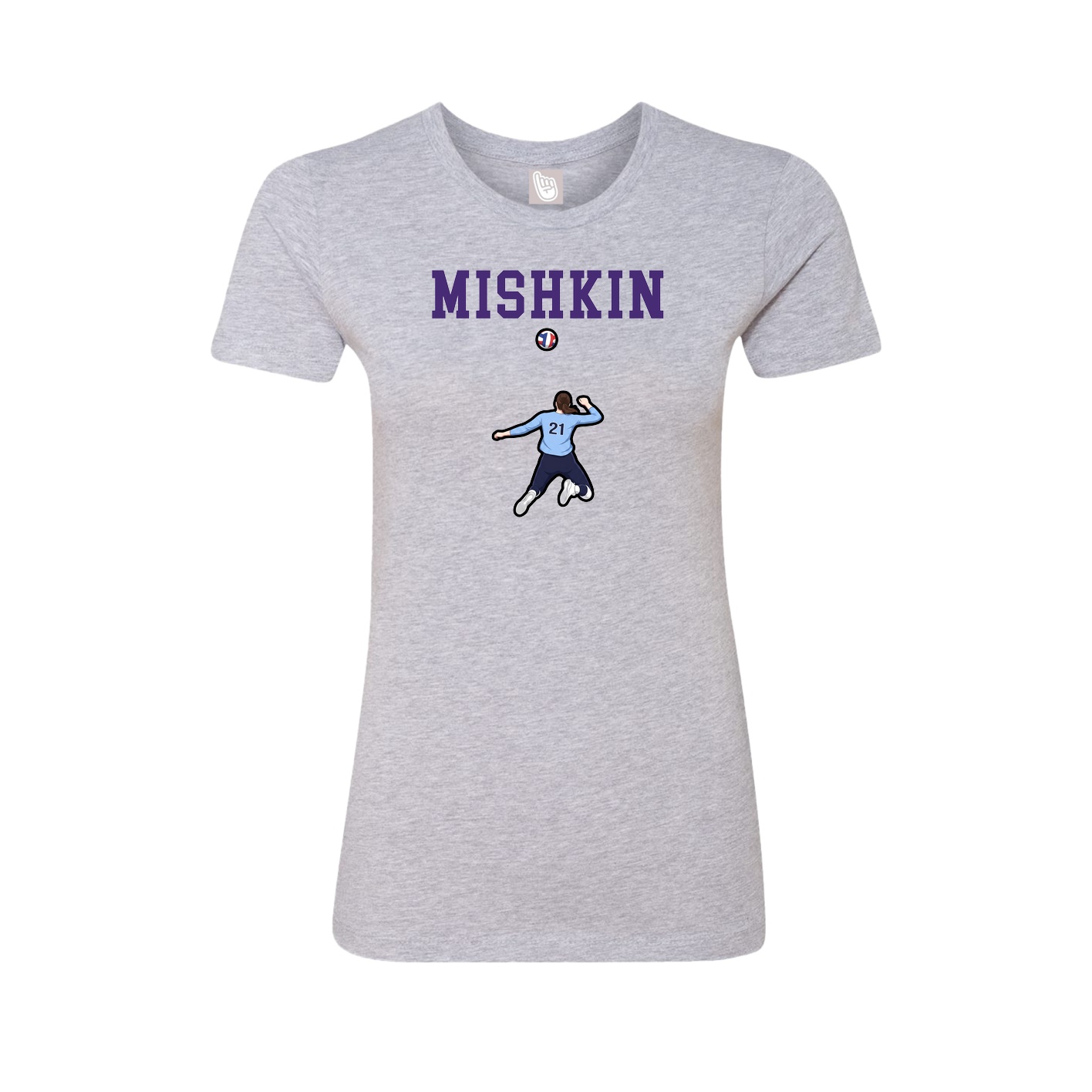 Womens Tee — Shirsey in Grey