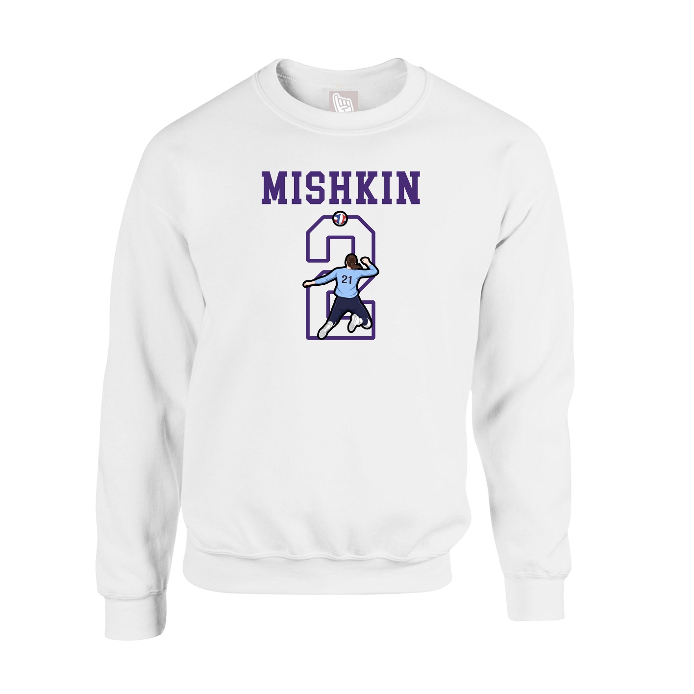 Fleece Crew — Shirsey in White