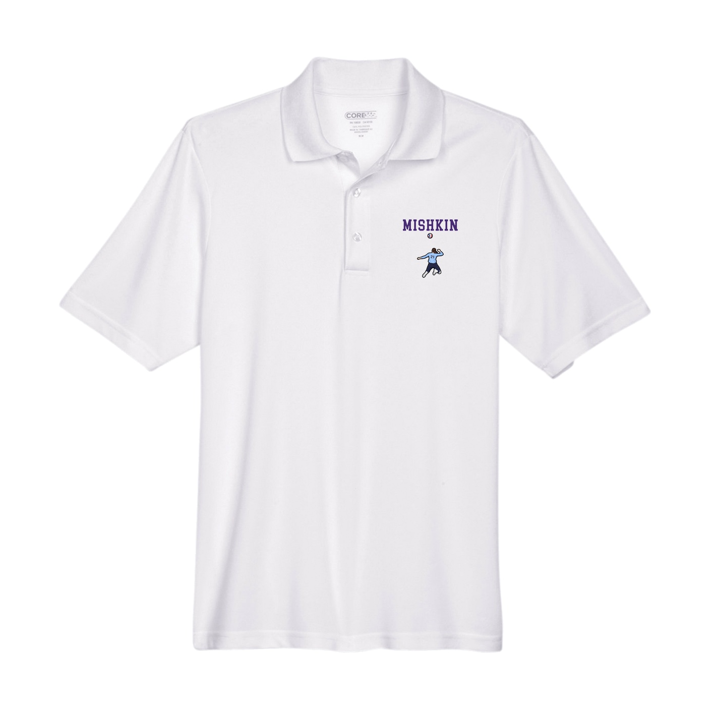 Performance Polo — Shirsey in White