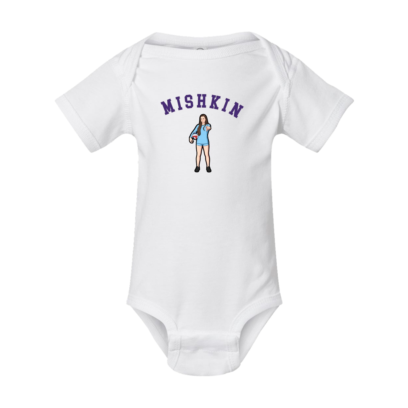Baby Onesie — Shirsey Arch in White