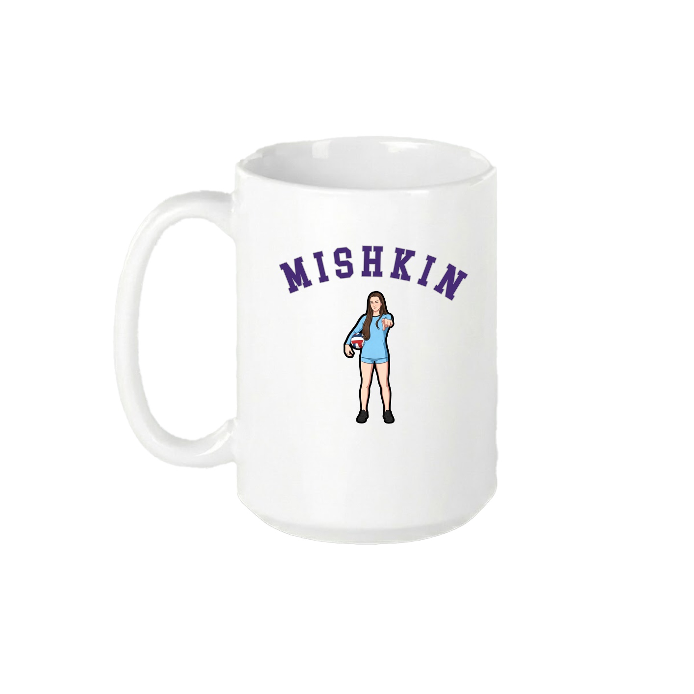 15oz Coffee Mug — Shirsey Arch in White