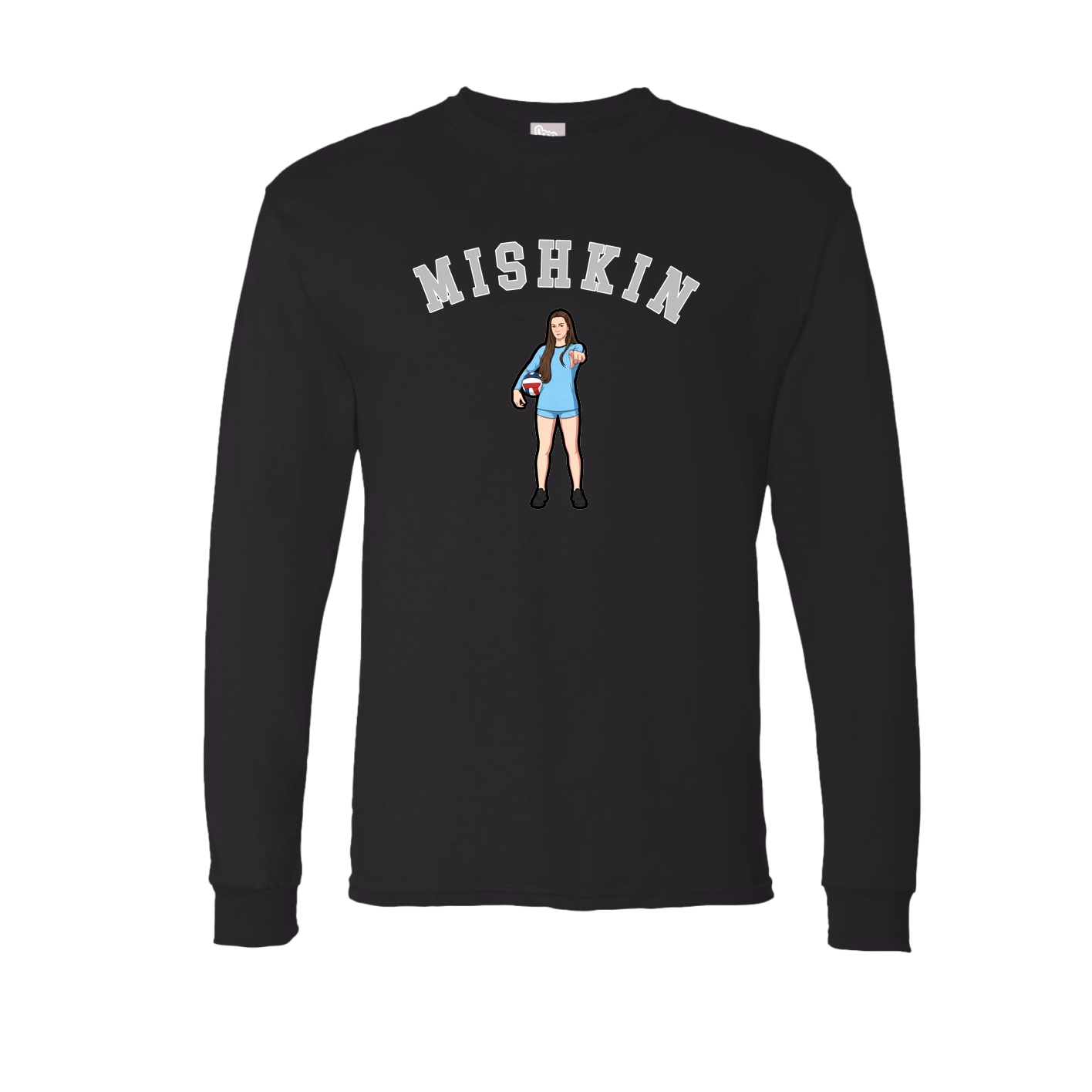 Long Sleeve Tee — Shirsey Arch in Black