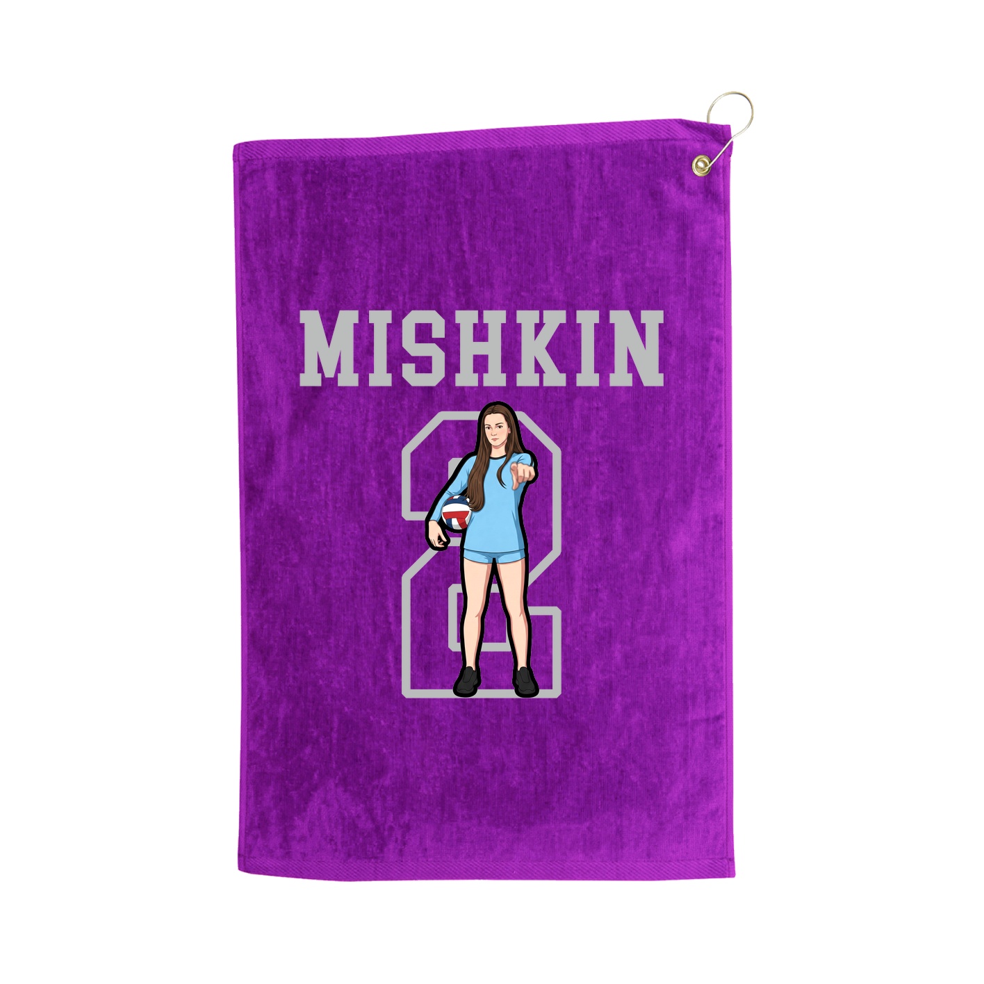 Golf Towel — Shirsey in Purple
