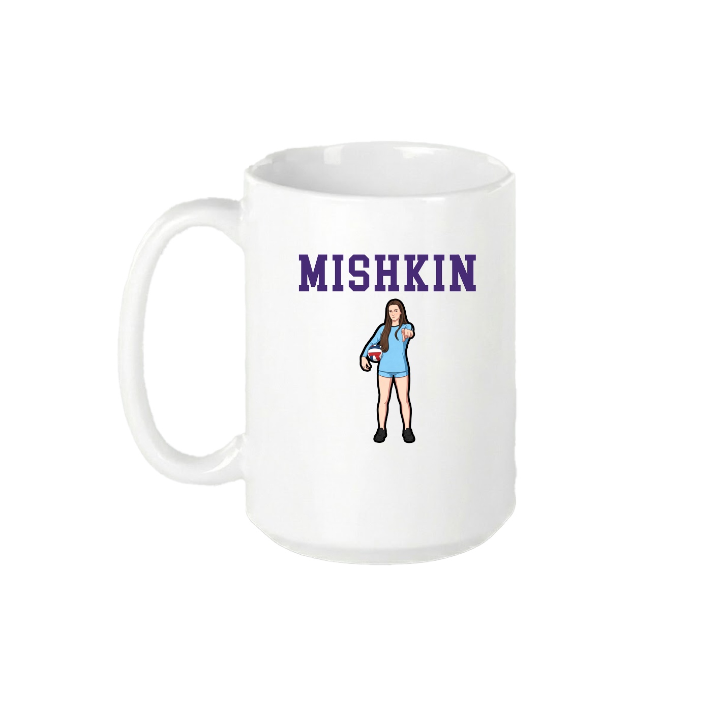 15oz Coffee Mug — Shirsey in White