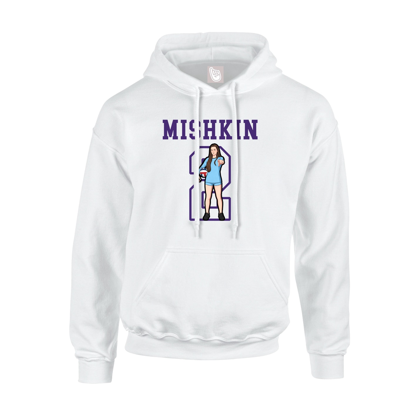 Youth Hoodie — Shirsey in White