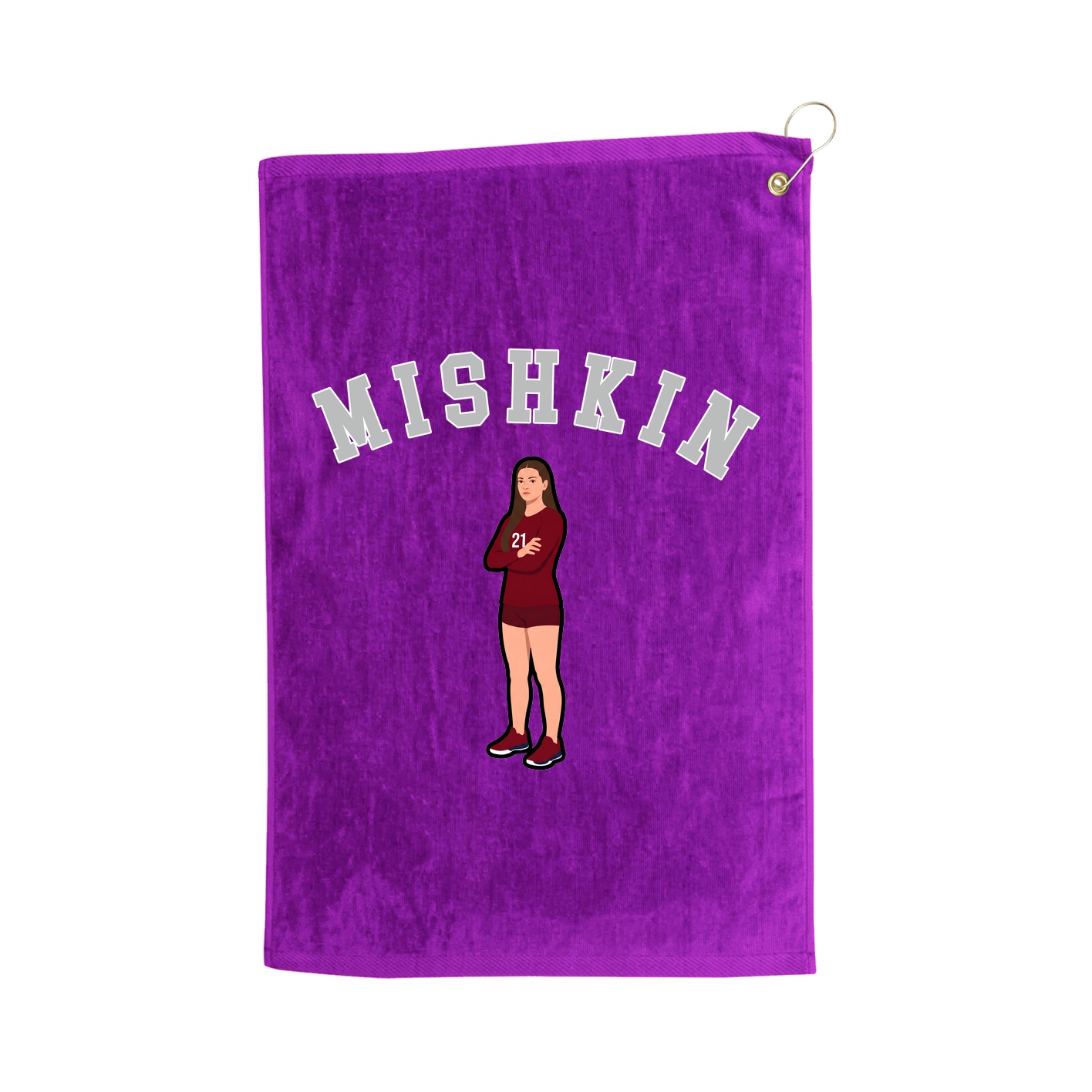Golf Towel — Shirsey Arch in Purple