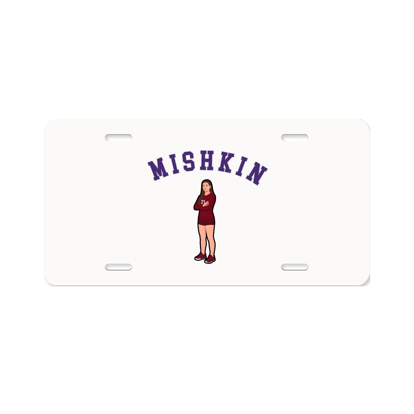 License Plate — Shirsey Arch in Classic