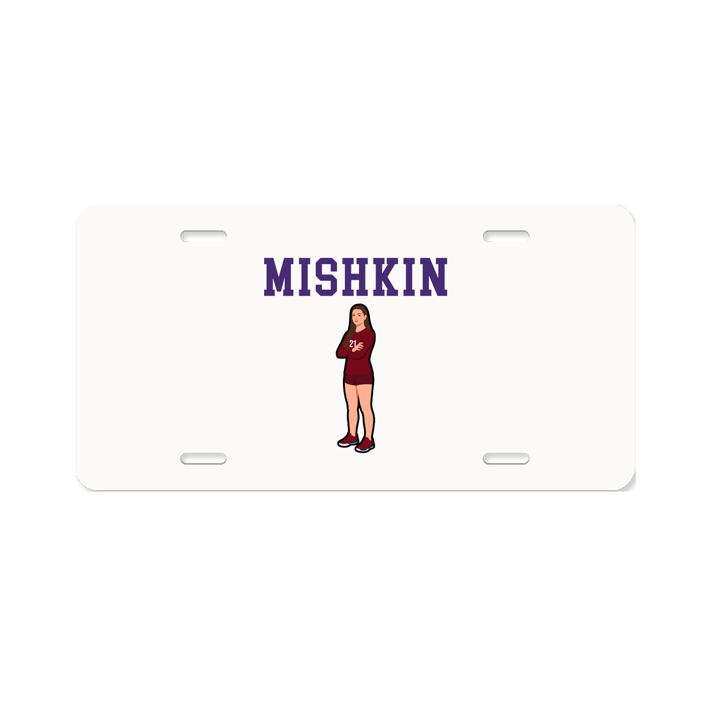 License Plate — Shirsey in Classic
