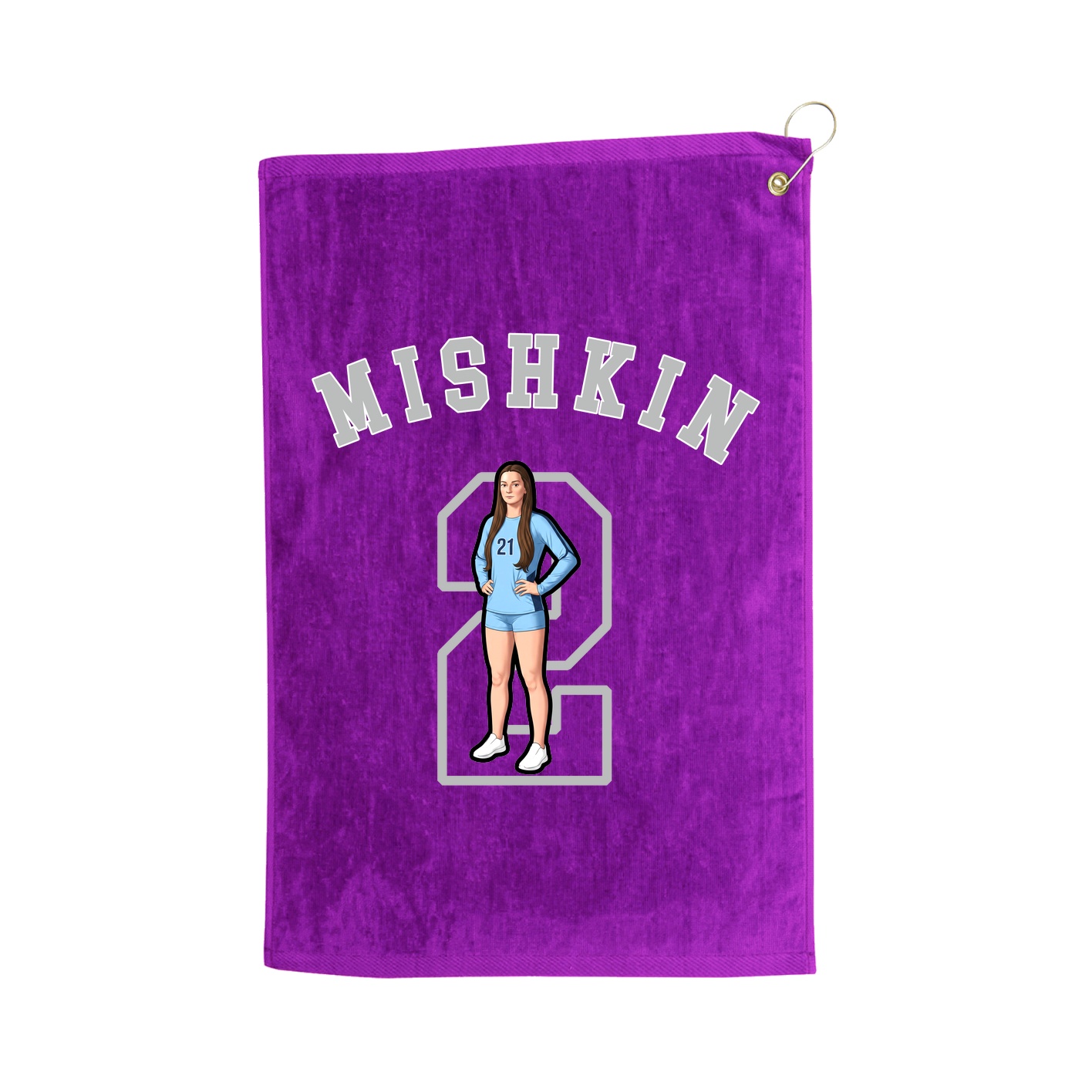 Golf Towel — Shirsey Arch in Purple