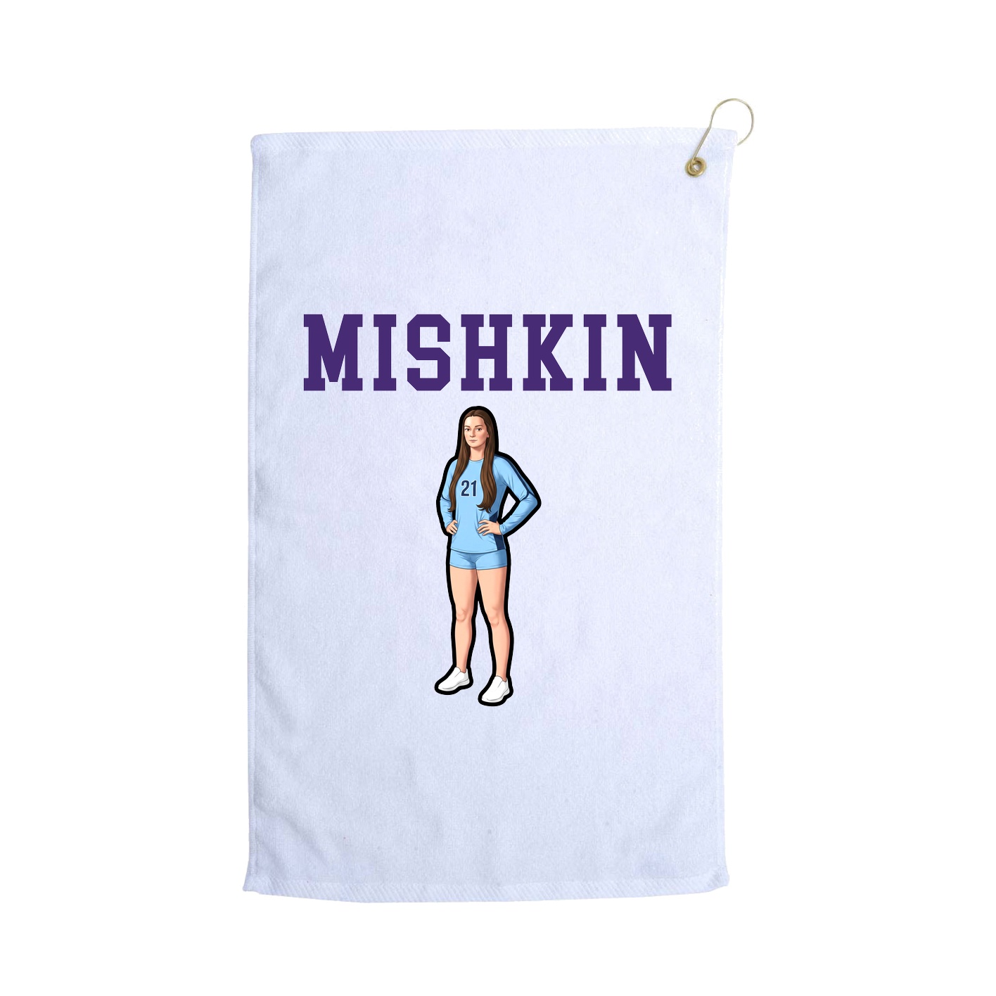 Golf Towel — Shirsey in White