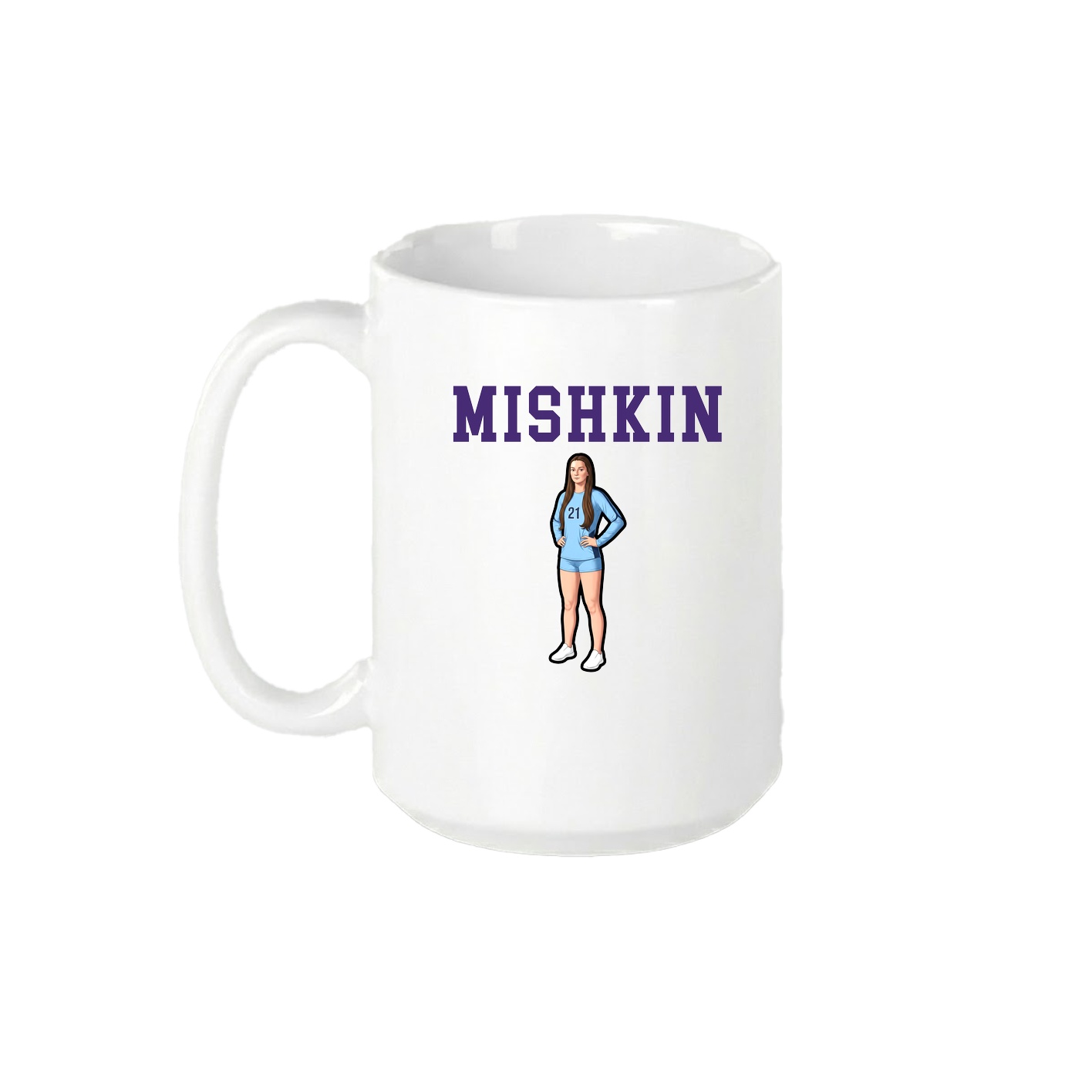 15oz Coffee Mug — Shirsey in White