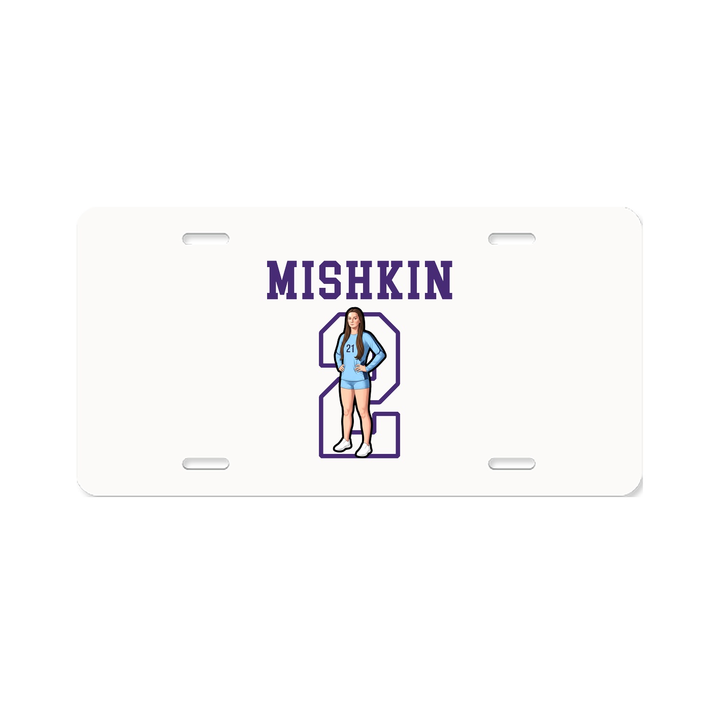 License Plate — Shirsey in Classic