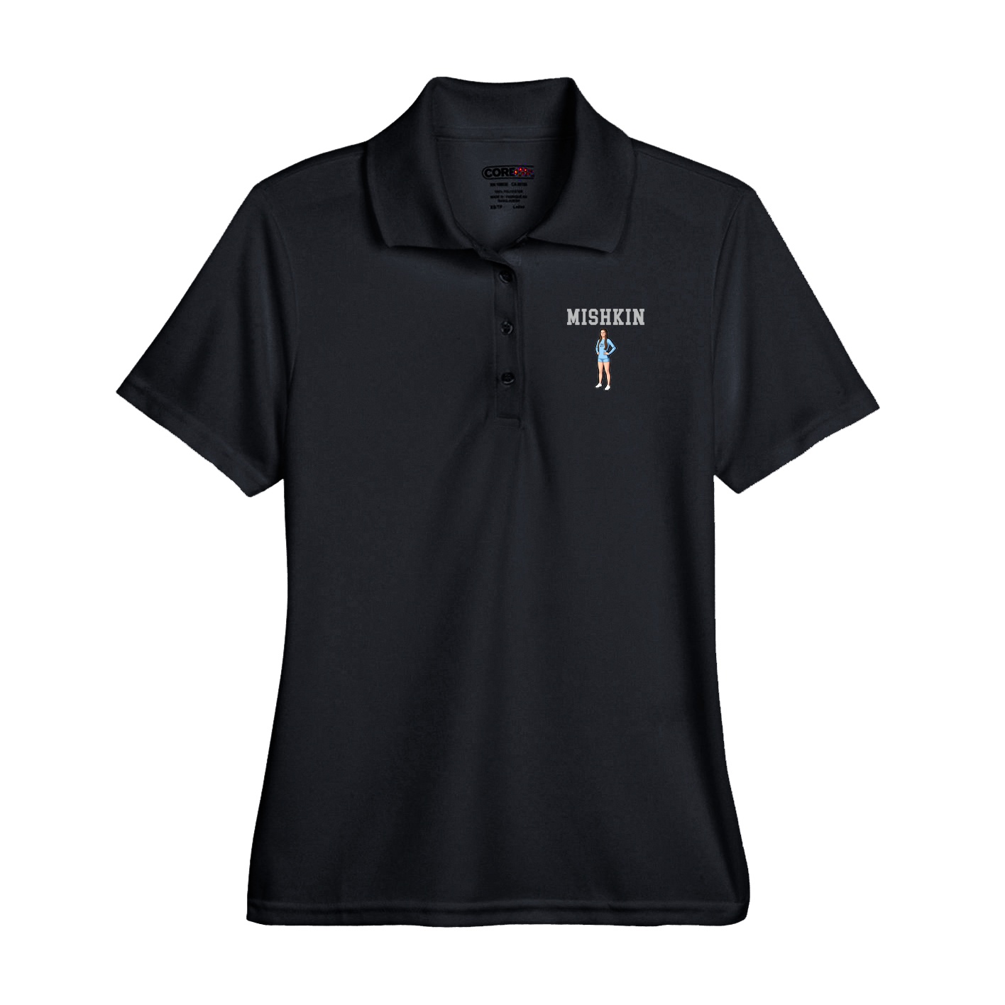 Performance Polo — Shirsey in Black