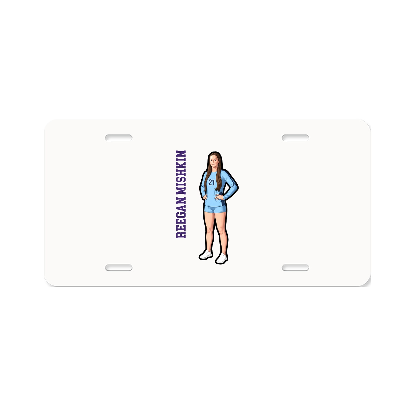 Aluminum License Plate