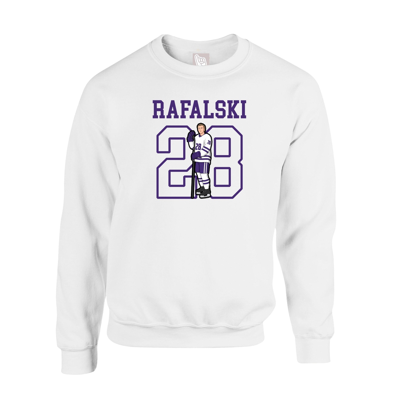 Fleece Crew — Shirsey in White