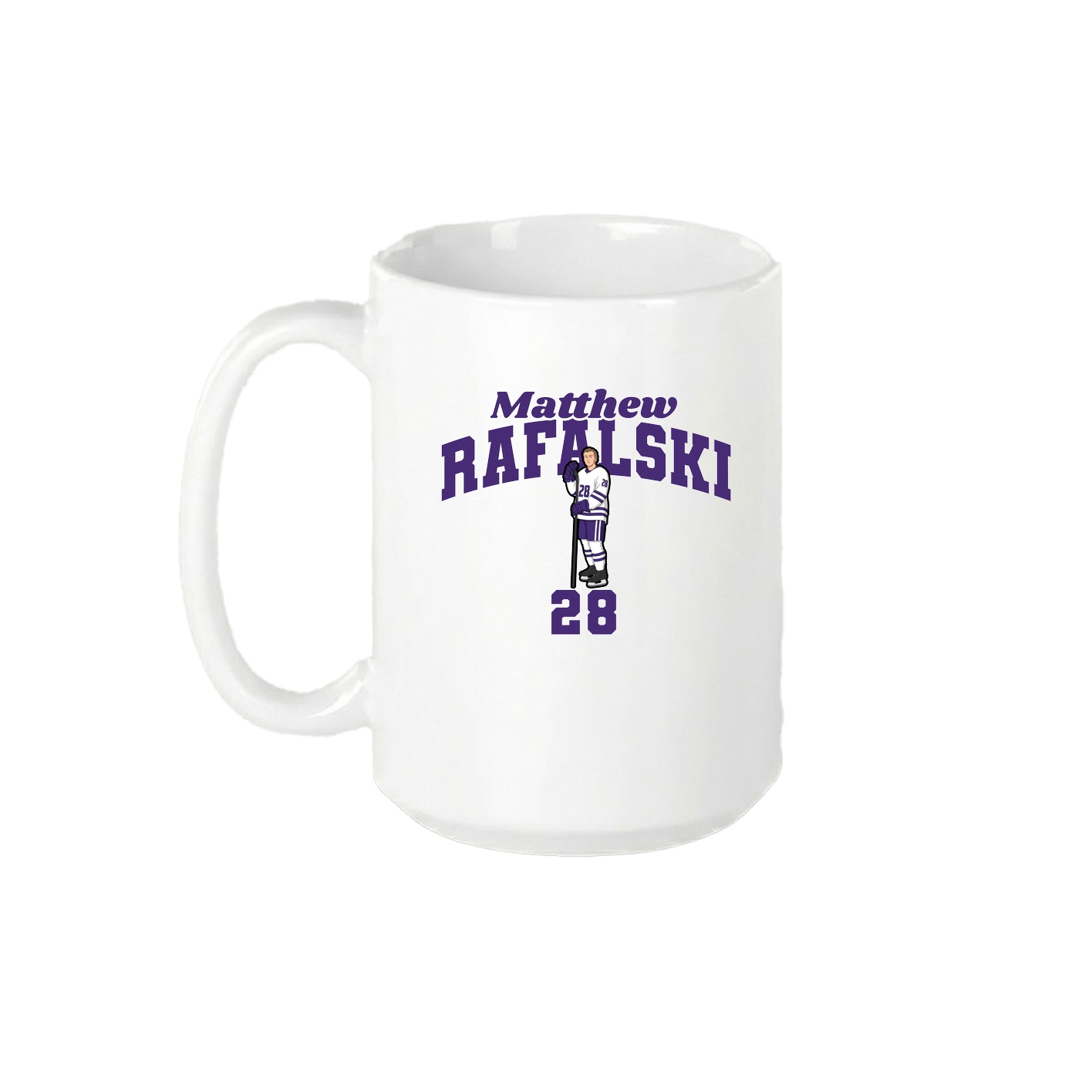 15oz Coffee Mug — Signature Arch in White