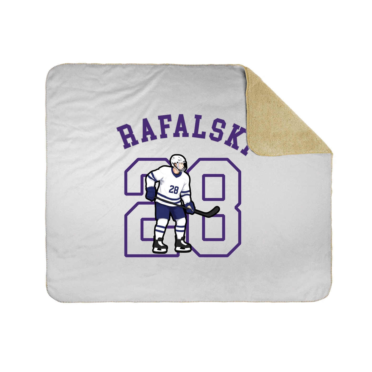 Throw Blanket — Shirsey Arch in White