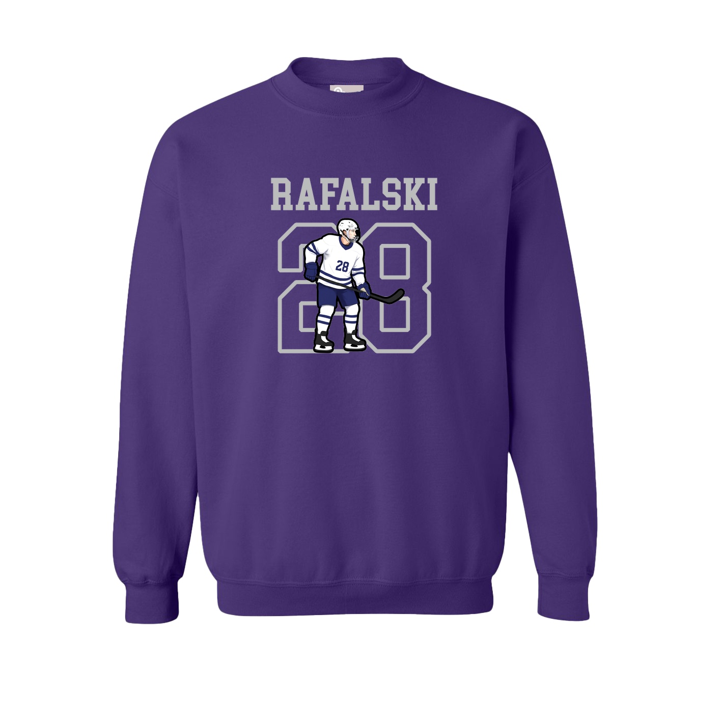 Fleece Crew — Shirsey in Purple