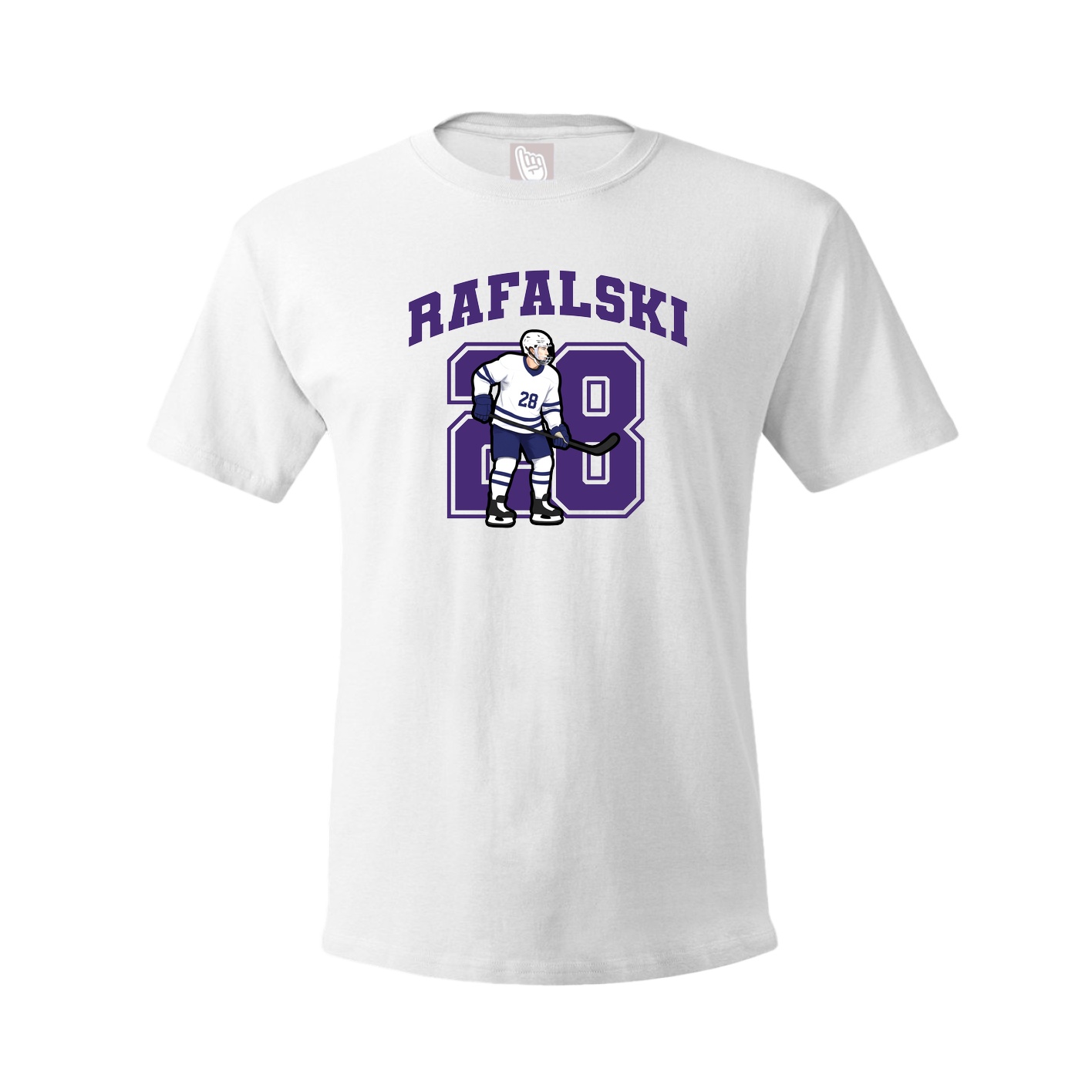 Tee — Number in White