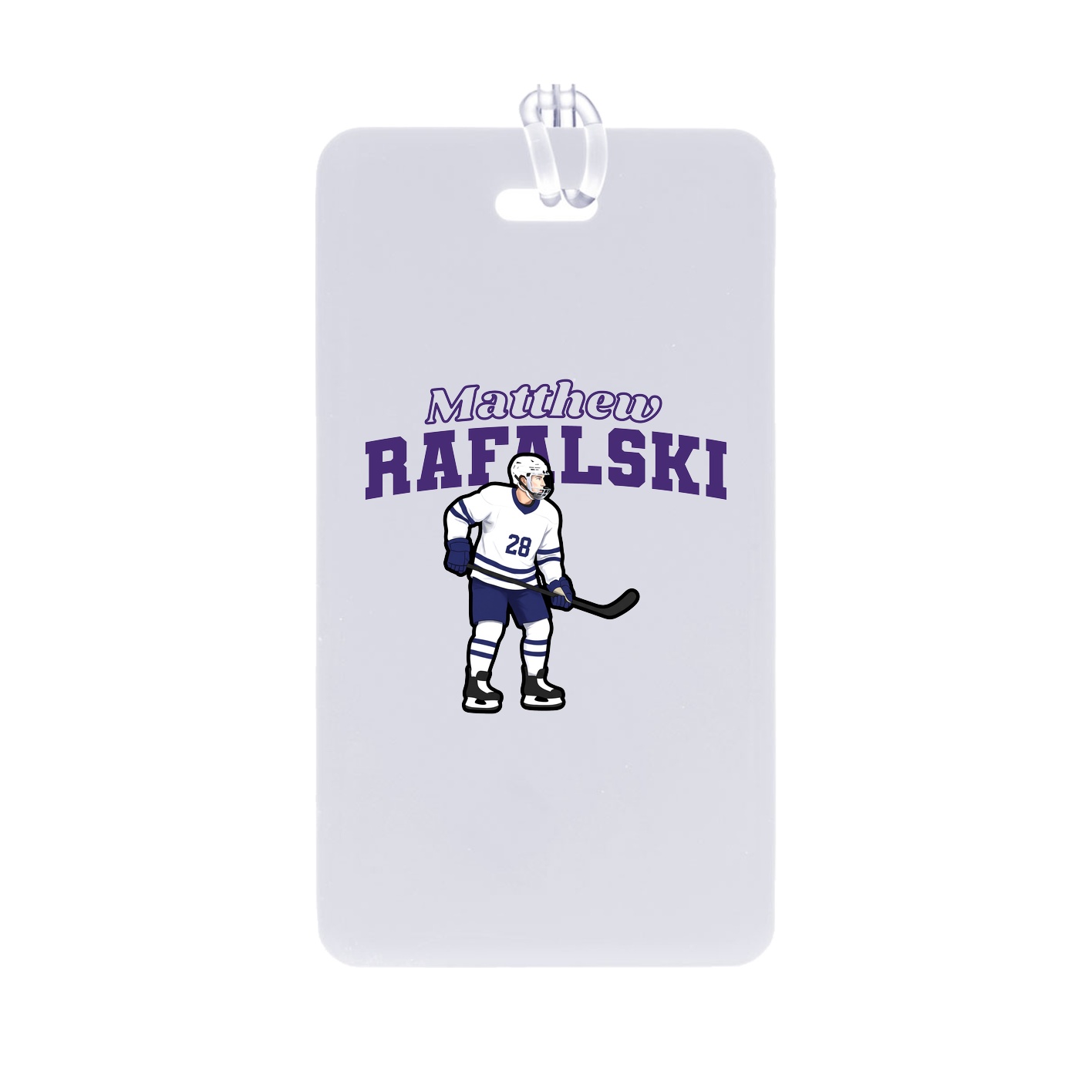 Bag Tag — Name Arch in Classic
