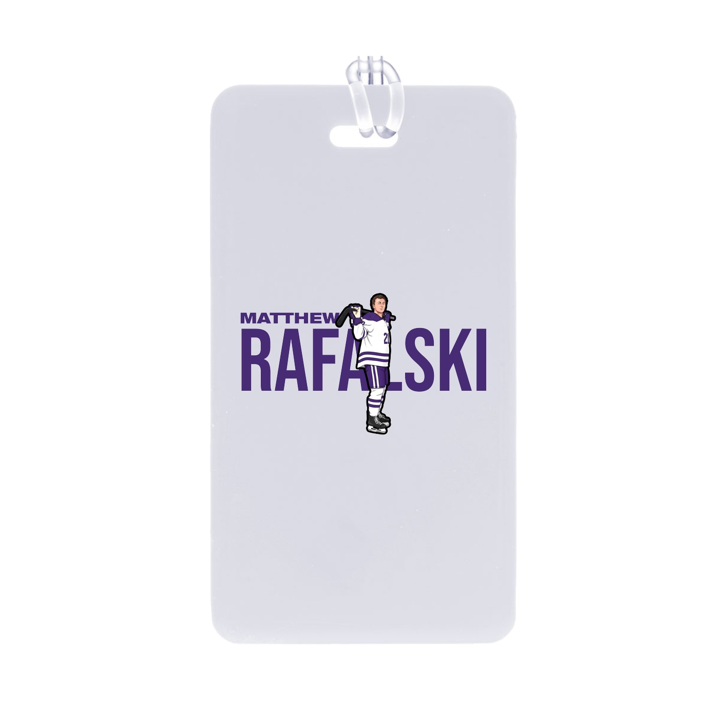 Bag Tag — Player Name in Classic