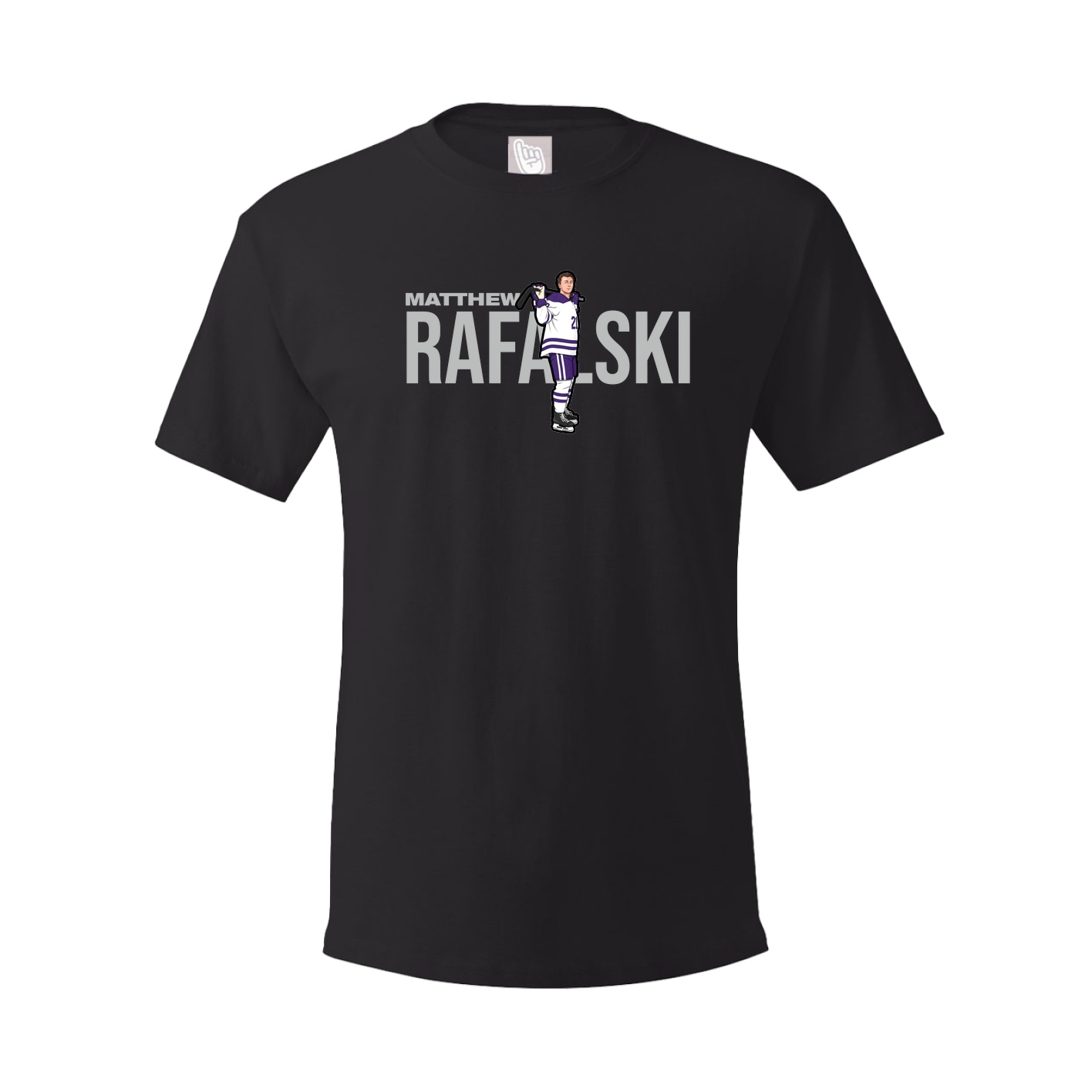 Youth Tee — Player Name in Black
