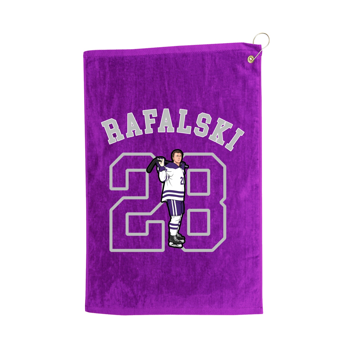 Golf Towel — Shirsey Arch in Purple