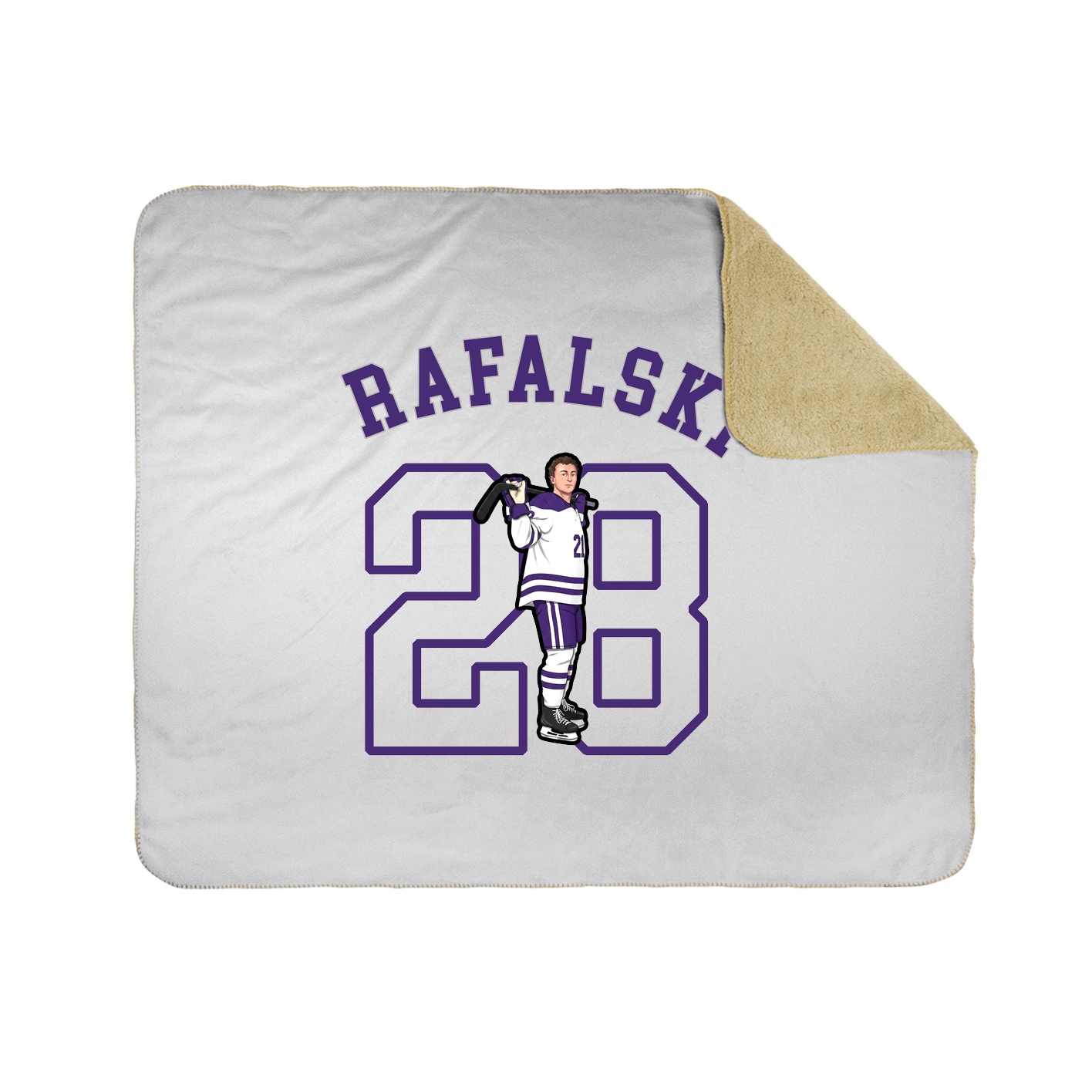 Throw Blanket — Shirsey Arch in White