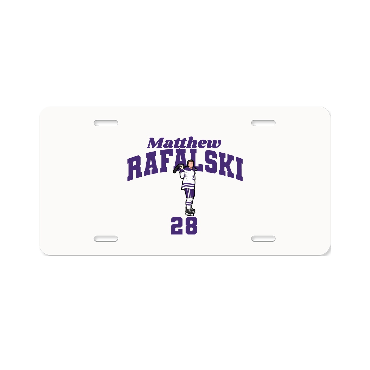 License Plate — Signature Arch in Classic