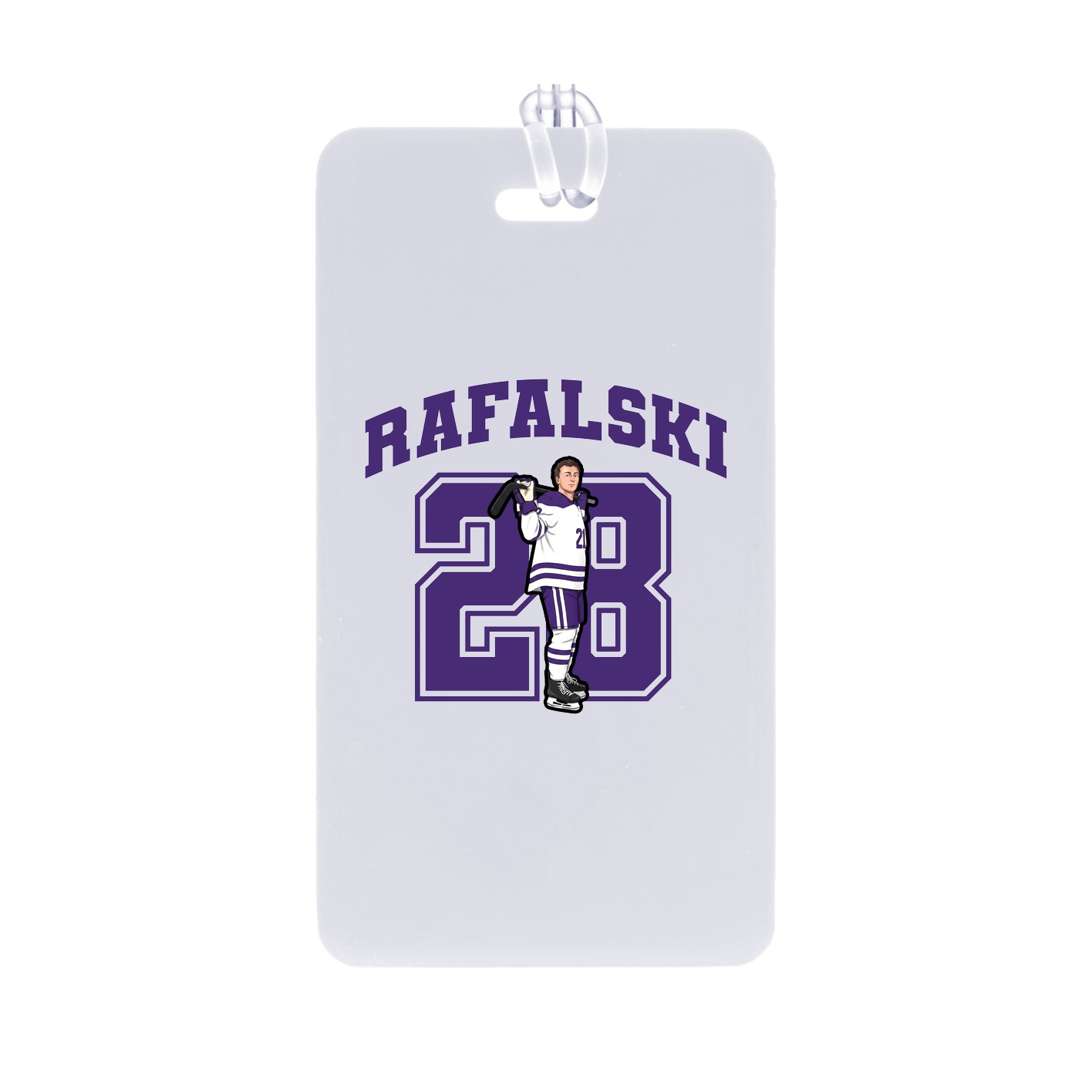 Bag Tag — Number in Classic