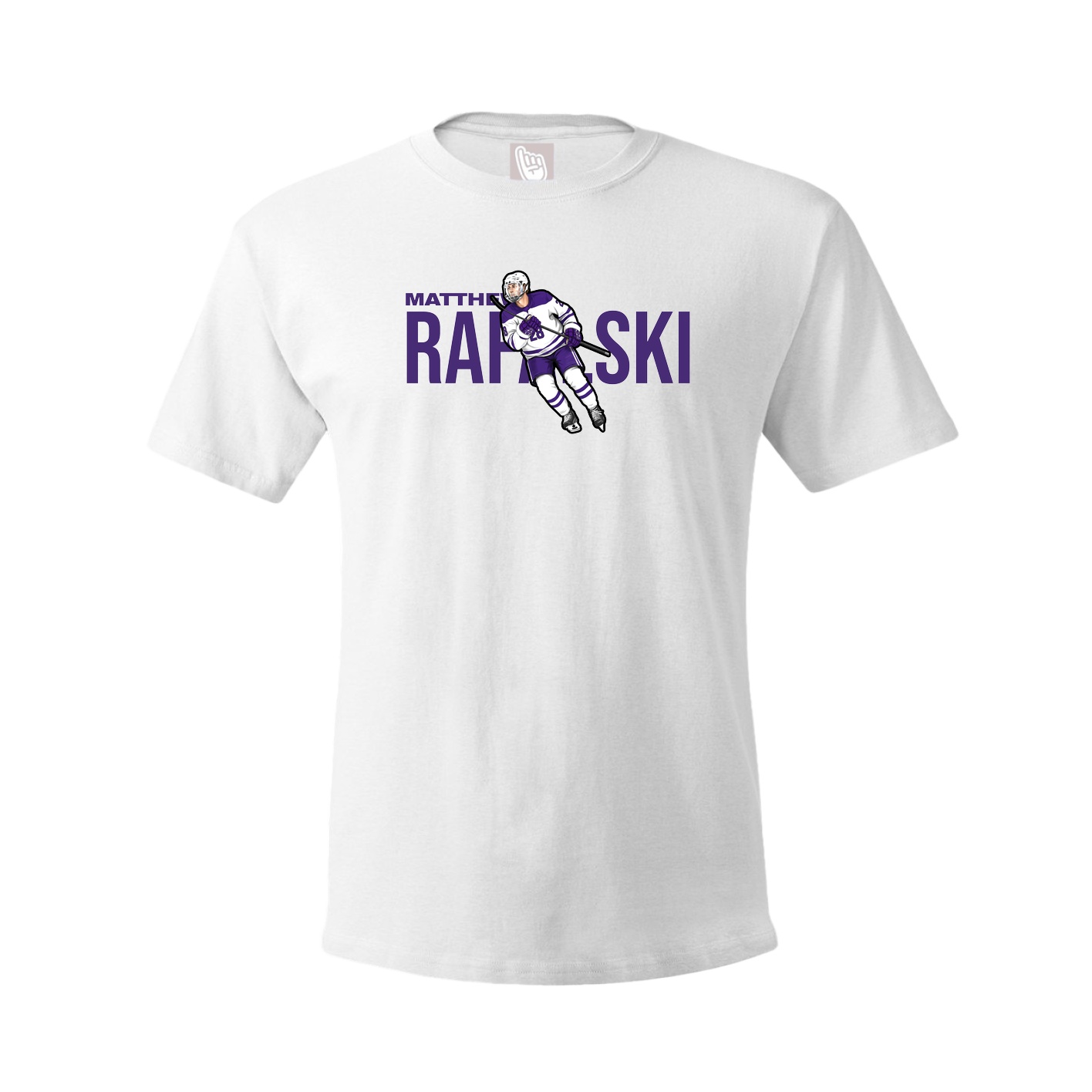 Youth Tee — Player Name in White