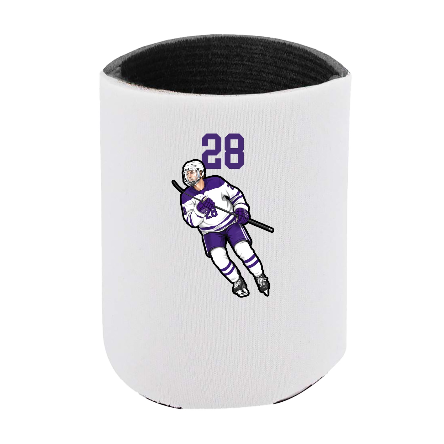 Can Holder — Number Top in White