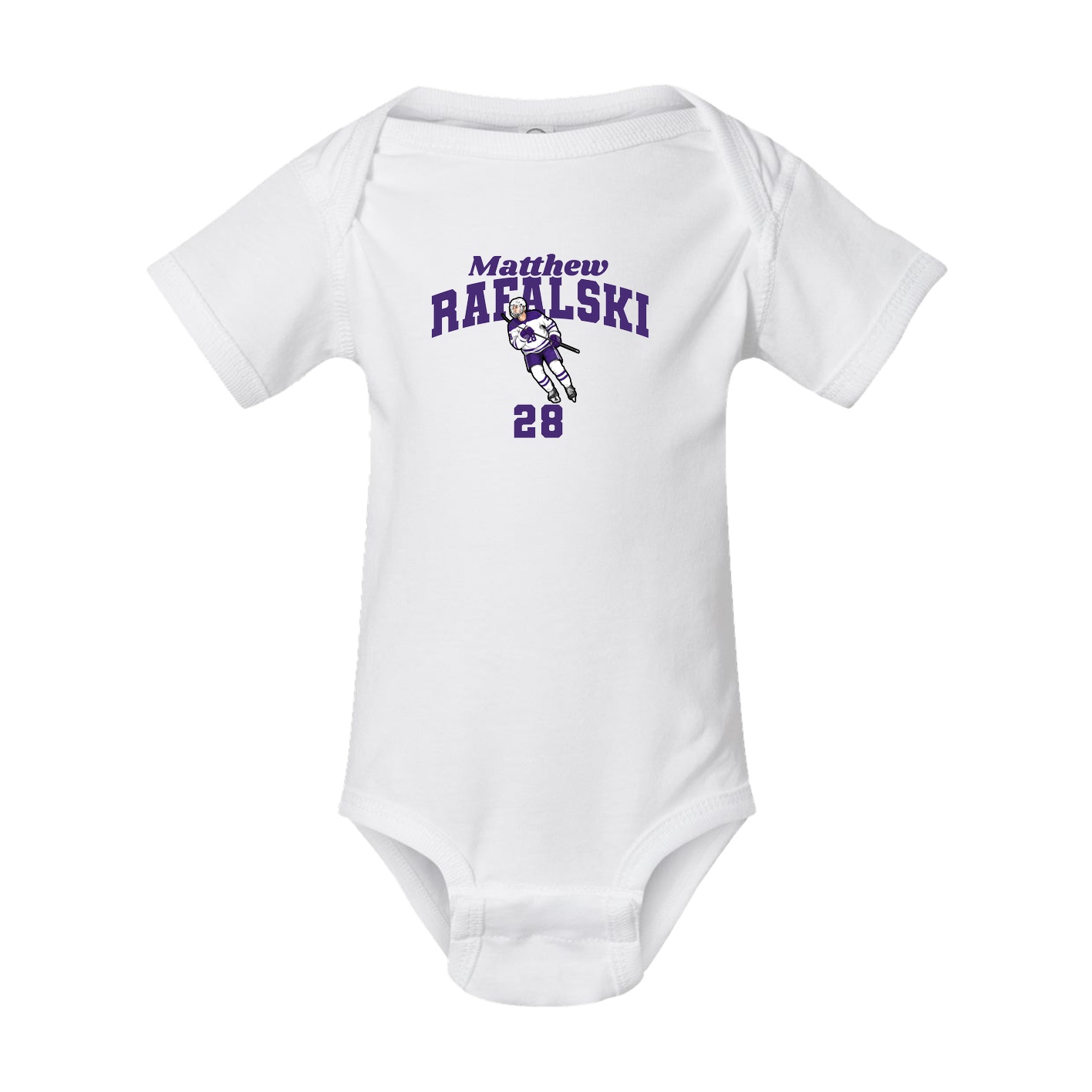 Baby Onesie — Signature Arch in White